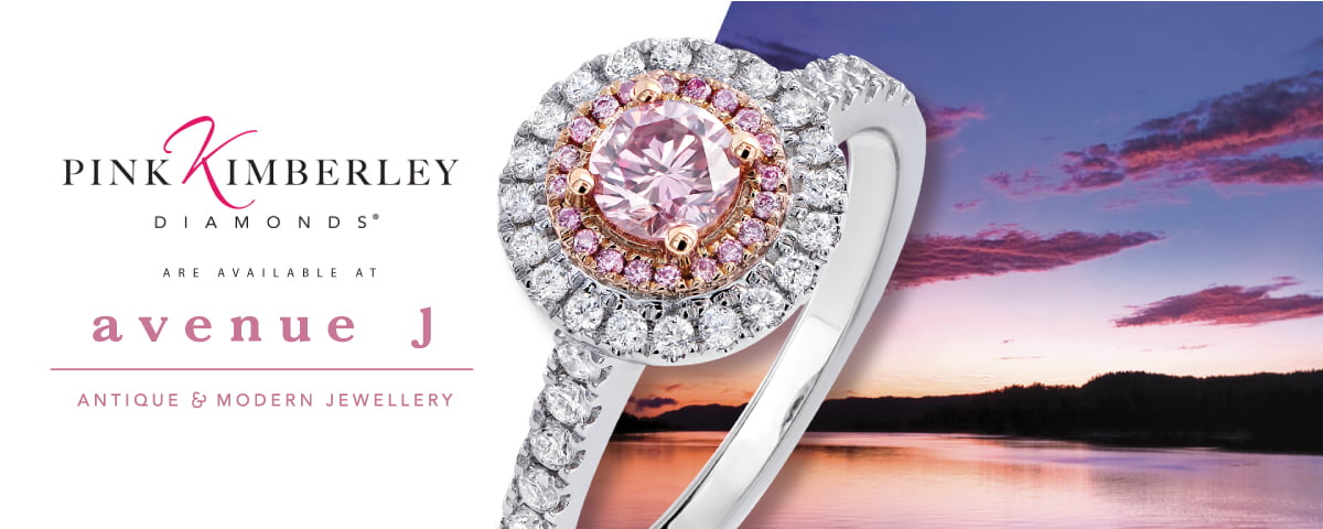 pink Kimberley diamonds available at avenue j jewellery