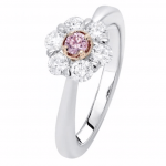 pink Diamonds daisy ring avenue j jewellery 