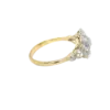 Art Deco Handmade Diamond Daisy Cluster Ring - Image 3