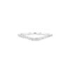 18ct White Gold Diamond Set Wave Ring