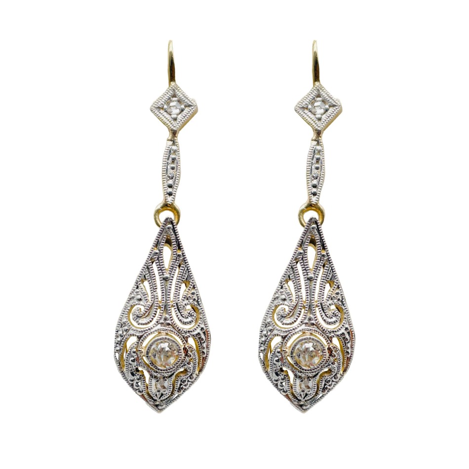 Art Deco Earrings - Avenue J Jewellery, Antique & Modern Jewellery ...