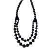 Whitby Jet Graduated double strand Necklace - Image 5