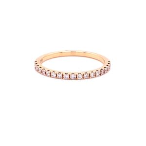 Australian Argyle Pink Diamond Wedder ring