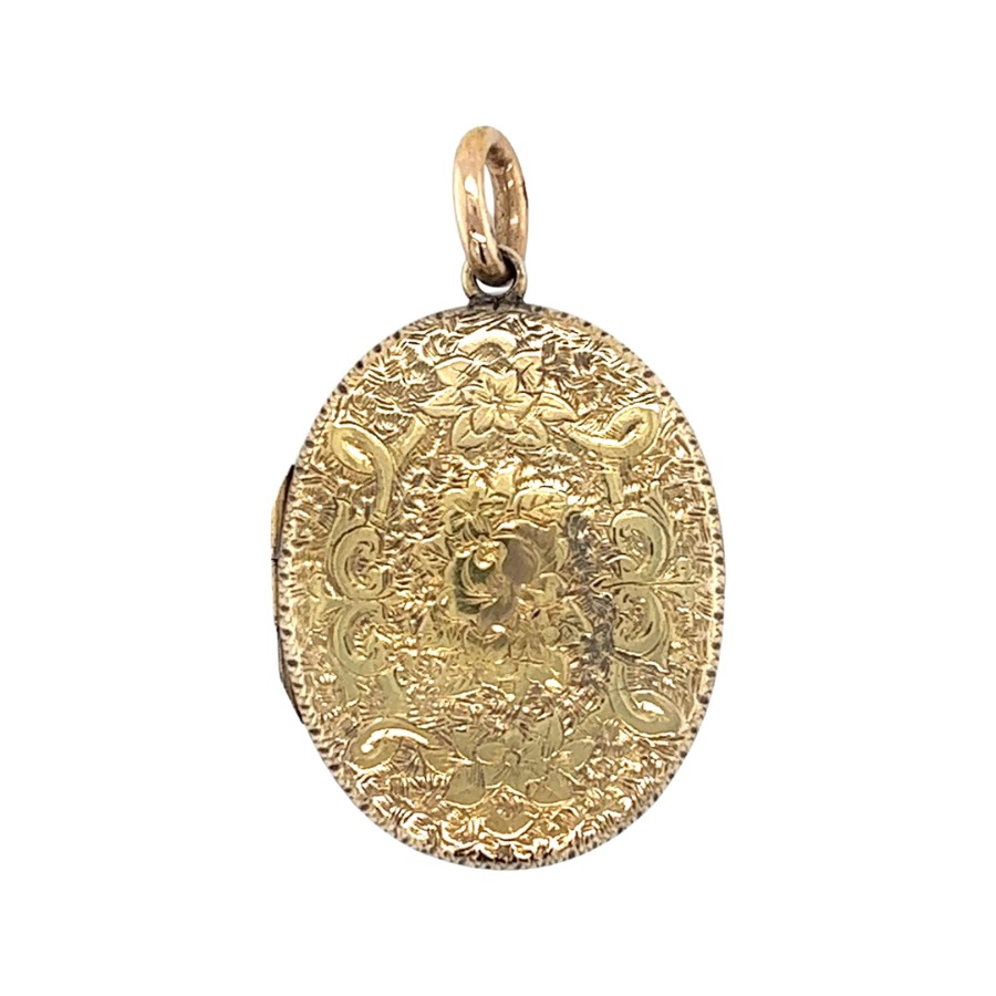 Yellow gold clearance locket