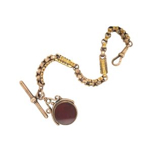 Victorian Fancy Link Bracelet with T-bar & Swivel