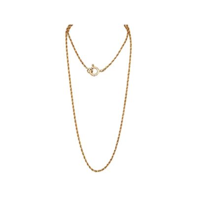 9ct Yellow Gold Fine Rope Chain