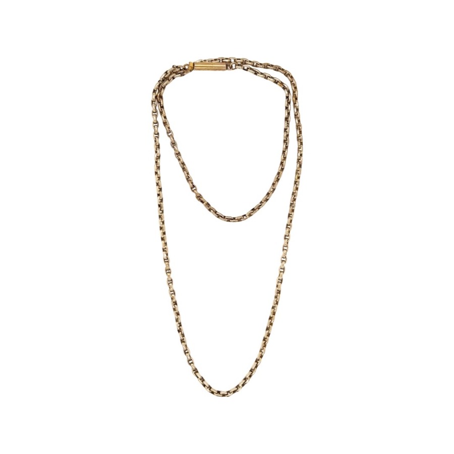 Second Hand 9ct Yellow Gold Round 16 Inch Belcher Chain - thbaker.co.uk