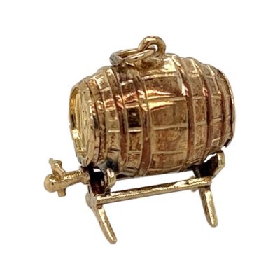 Victorian 9ct Barrel / Keg Charm
