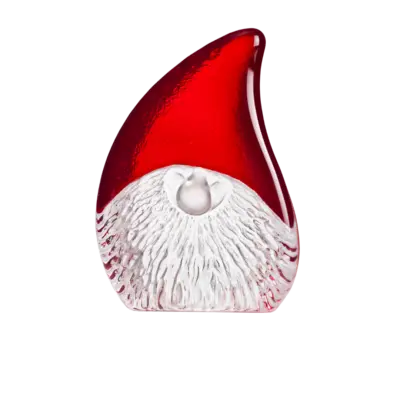 Swedish Handmade Crystal Santa Claus Large
