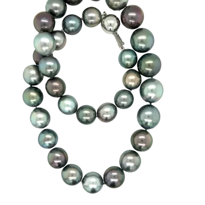 Multi Colour Tahitian Pearls Strand