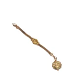 15ct Victorian Gold 1/2 Fob with Ball