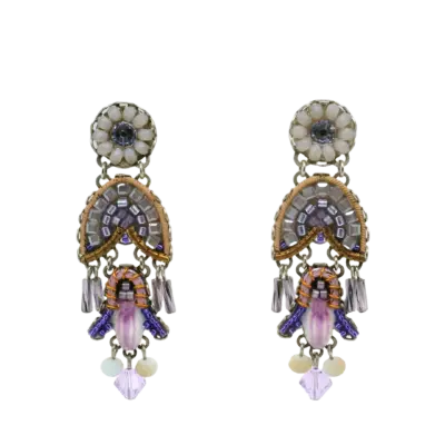 Plum Blossom Ming Earrings