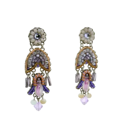 Plum Blossom Ming Earrings - Image 2