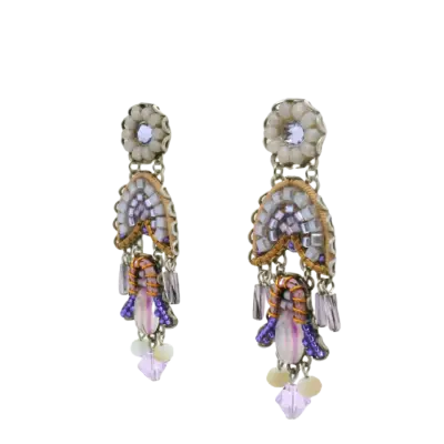 Plum Blossom Ming Earrings - Image 3