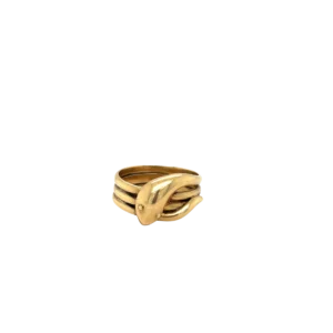 18ct Yellow Gold Serpent Ring