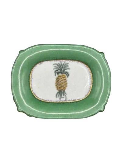 Pineapple footed dish