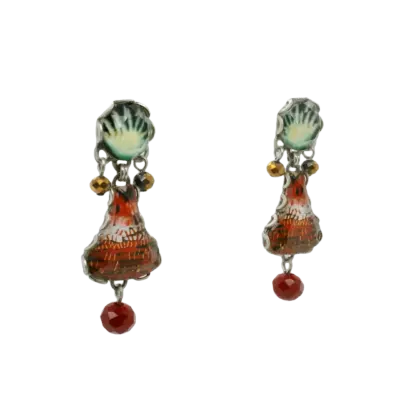 Oriental Hues Farraly Earrings