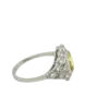 Yellow Sapphire and Diamond Ring - Image 4